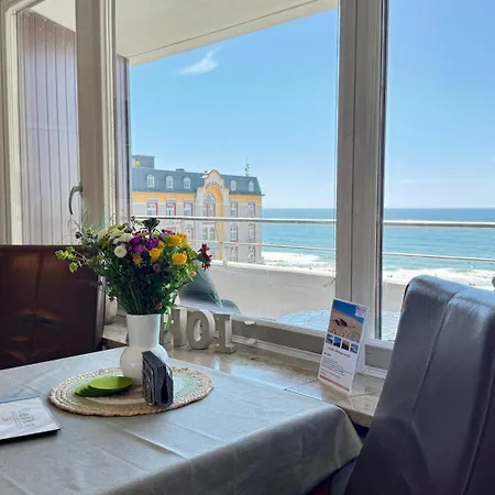 2-70, Seeseite Haus Am Meer, Toller Nordseeblick, Wlan, 1 Zi Appartamento